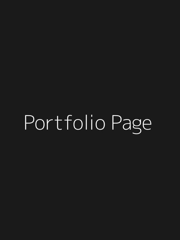 Portfolio Page